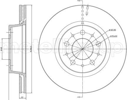 Fri.Tech. BD0251 - Əyləc Diski furqanavto.az