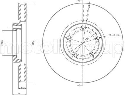 Fri.Tech. BD0267 - Əyləc Diski furqanavto.az