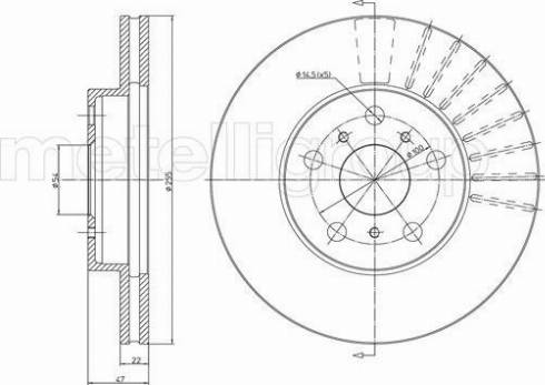 Fri.Tech. BD0237 - Əyləc Diski furqanavto.az