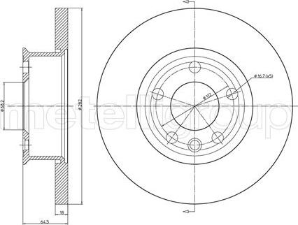 Fri.Tech. BD0221 - Əyləc Diski furqanavto.az