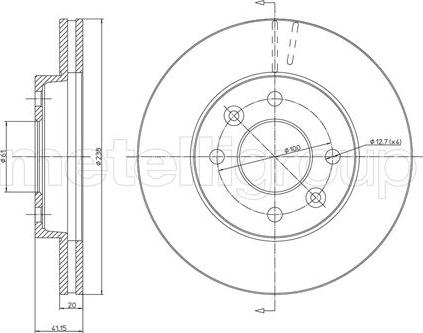 Fri.Tech. BD0272 - Əyləc Diski furqanavto.az