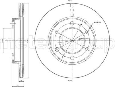 Fri.Tech. BD0791 - Əyləc Diski furqanavto.az