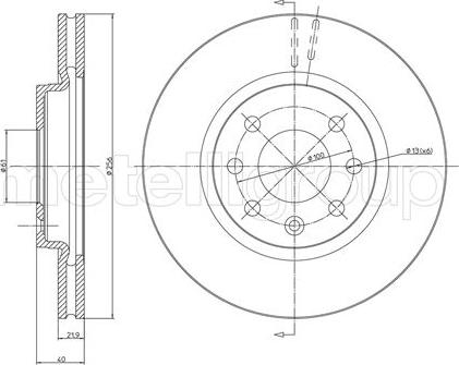 Fri.Tech. BD0793 - Əyləc Diski furqanavto.az