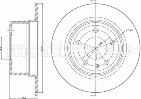 Fri.Tech. BD0768 - Əyləc Diski furqanavto.az