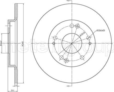 Fri.Tech. BD1491 - Əyləc Diski furqanavto.az