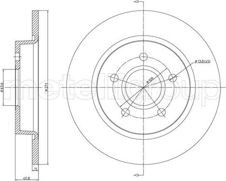 Fri.Tech. BD1492 - Əyləc Diski furqanavto.az