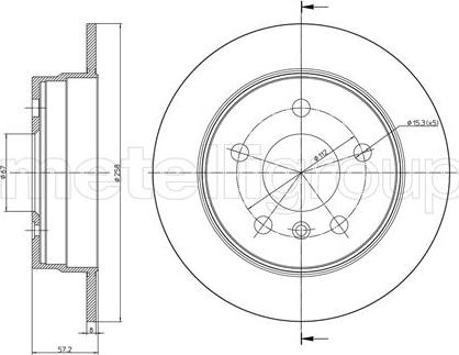 Fri.Tech. BD1497 - Əyləc Diski furqanavto.az