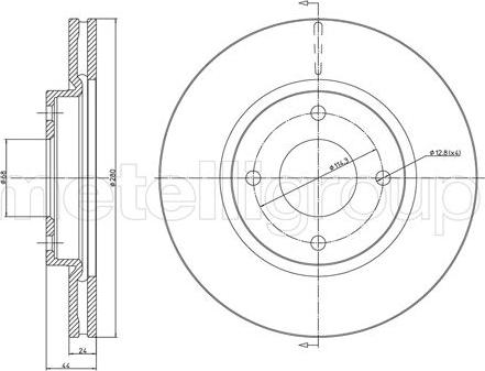 Fri.Tech. BD1454 - Əyləc Diski furqanavto.az