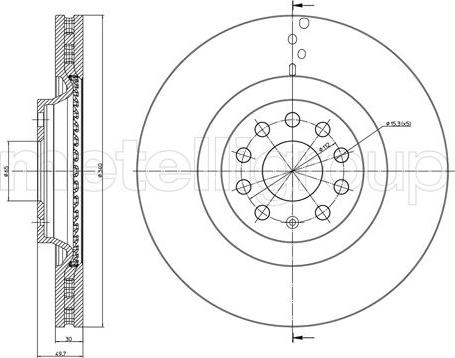 Fri.Tech. BD1456 - Əyləc Diski furqanavto.az