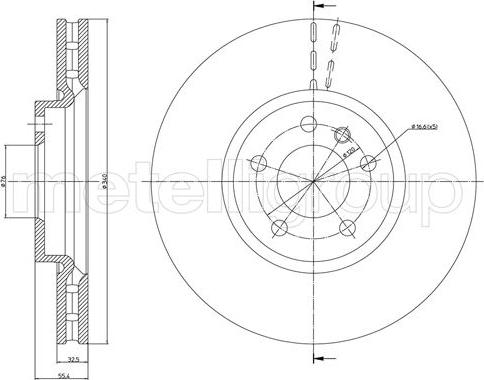 Fri.Tech. BD1465 - Əyləc Diski furqanavto.az