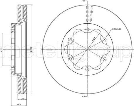 Fri.Tech. BD1463 - Əyləc Diski furqanavto.az