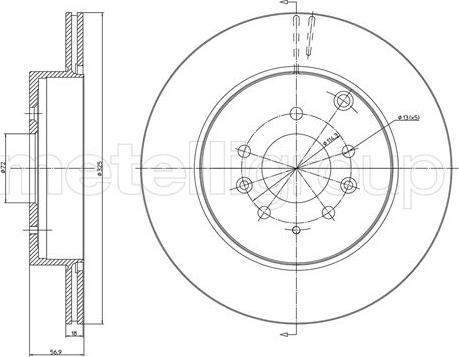 Fri.Tech. BD1415 - Əyləc Diski furqanavto.az