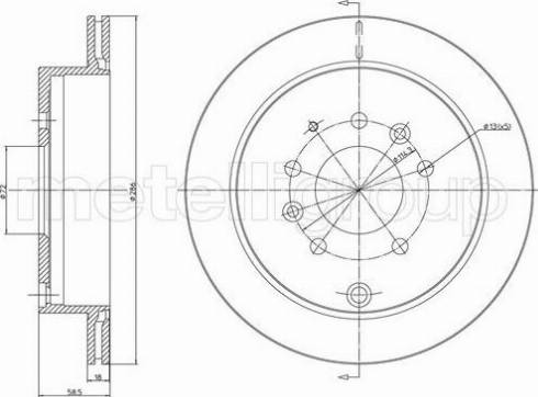 Fri.Tech. BD1416 - Əyləc Diski furqanavto.az