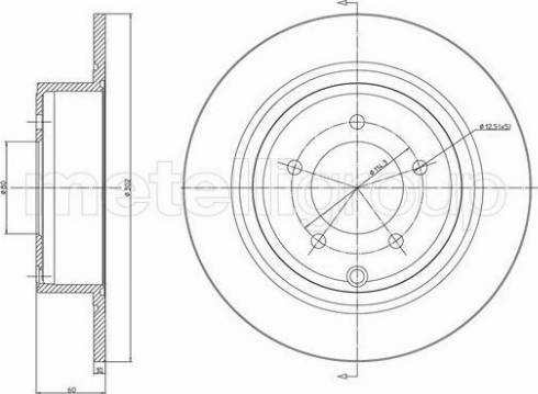 Fri.Tech. BD1412 - Əyləc Diski furqanavto.az