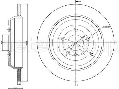 Fri.Tech. BD1417 - Əyləc Diski furqanavto.az