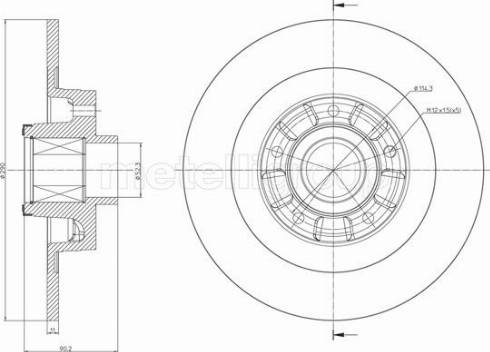 Fri.Tech. BD1482 - Əyləc Diski furqanavto.az