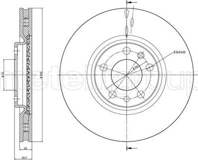 Fri.Tech. BD1487 - Əyləc Diski furqanavto.az