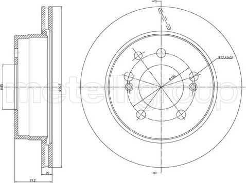 Fri.Tech. BD1435 - Əyləc Diski furqanavto.az