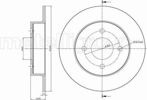 Fri.Tech. BD1422 - Əyləc Diski furqanavto.az