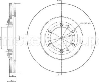 Fri.Tech. BD1596 - Əyləc Diski furqanavto.az