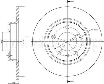 Fri.Tech. BD1503 - Əyləc Diski furqanavto.az