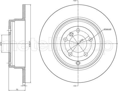 Fri.Tech. BD1518 - Əyləc Diski furqanavto.az