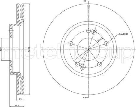 Fri.Tech. BD1539 - Əyləc Diski furqanavto.az