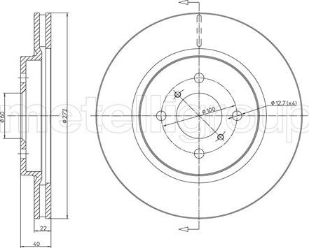 Fri.Tech. BD1535 - Əyləc Diski furqanavto.az