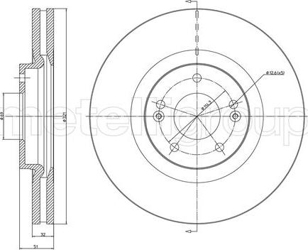 Fri.Tech. BD1533 - Əyləc Diski furqanavto.az