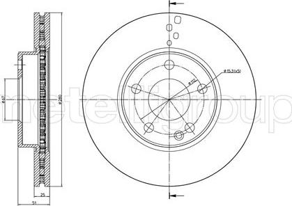 Fri.Tech. BD1695 - Əyləc Diski furqanavto.az