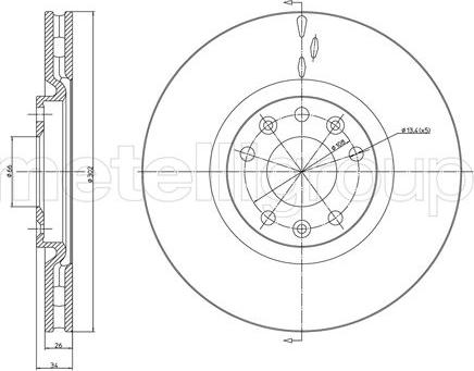 Fri.Tech. BD1641 - Əyləc Diski furqanavto.az