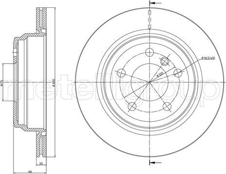 Fri.Tech. BD1664 - Əyləc Diski furqanavto.az