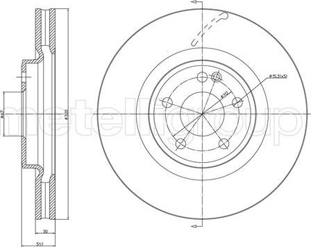 Fri.Tech. BD1667 - Əyləc Diski furqanavto.az