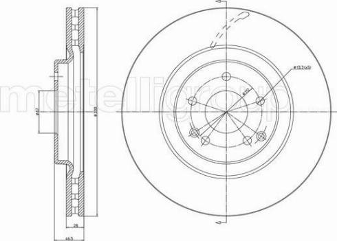 Fri.Tech. BD1685 - Əyləc Diski furqanavto.az