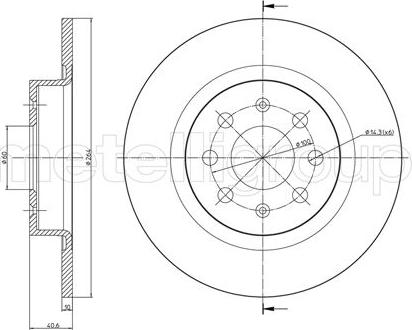 Fri.Tech. BD1099 - Əyləc Diski furqanavto.az