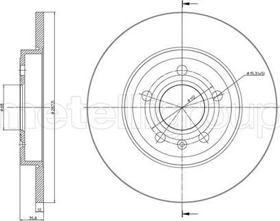 Fri.Tech. BD1091 - Əyləc Diski furqanavto.az