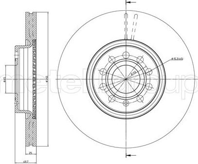 Fri.Tech. BD1069 - Əyləc Diski furqanavto.az