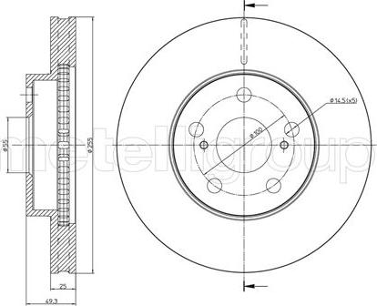 Fri.Tech. BD1064 - Əyləc Diski furqanavto.az