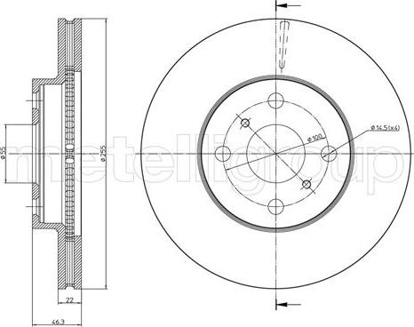 Fri.Tech. BD1067 - Əyləc Diski furqanavto.az