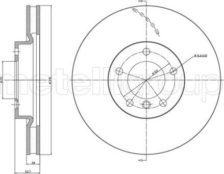 Fri.Tech. BD1080 - Əyləc Diski furqanavto.az