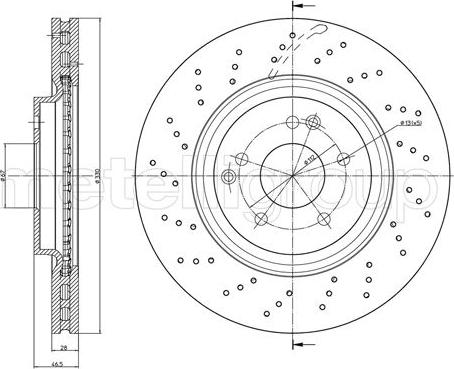 Fri.Tech. BD1039 - Əyləc Diski furqanavto.az