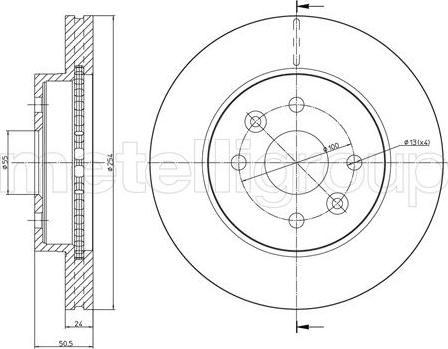 Fri.Tech. BD1030 - Əyləc Diski furqanavto.az