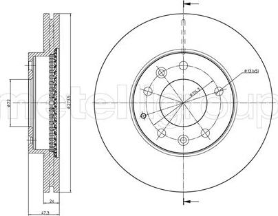 Fri.Tech. BD1037 - Əyləc Diski furqanavto.az