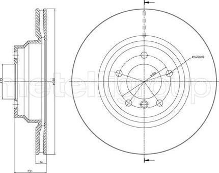 Fri.Tech. BD1074 - Əyləc Diski furqanavto.az