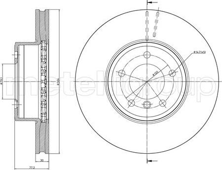 Fri.Tech. BD1076 - Əyləc Diski furqanavto.az