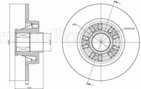 Fri.Tech. BD1141 - Əyləc Diski furqanavto.az