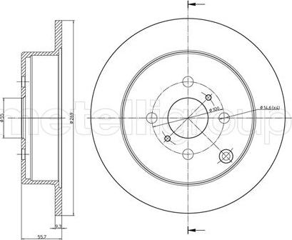 Fri.Tech. BD1153 - Əyləc Diski furqanavto.az