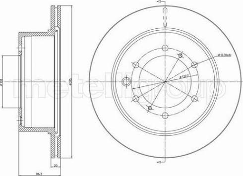 Fri.Tech. BD1113 - Əyləc Diski furqanavto.az