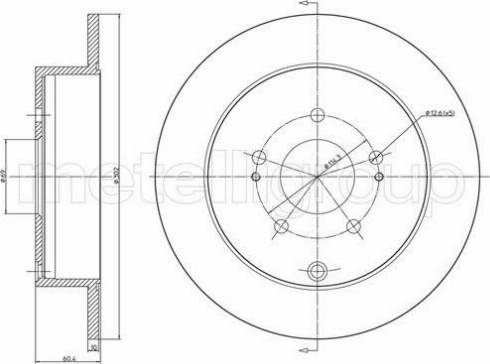 Fri.Tech. BD1136 - Əyləc Diski furqanavto.az