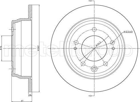 Fri.Tech. BD1179 - Əyləc Diski furqanavto.az